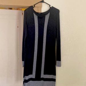 Long sleeve sweater dress